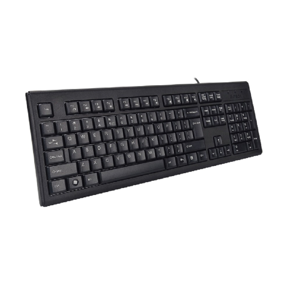Клавиатура A-4Tech KR-83 black USB, проводная USB, 104 клавиши [533406]