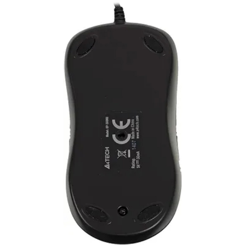 A-4Tech Мышь OP-560NU (черный) USB, 3+1 кл.-кн.,провод.мышь [631896]