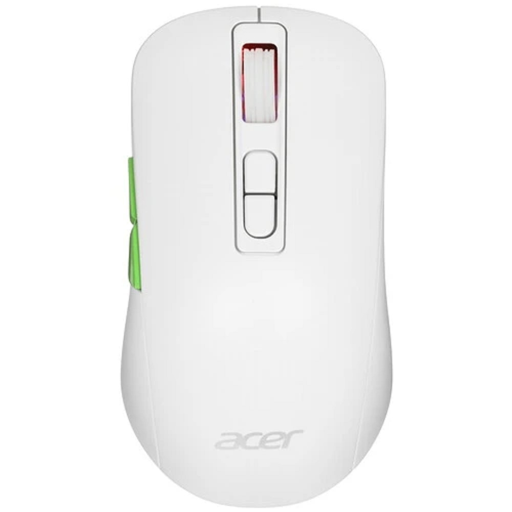 Acer OMR311 [ZL.MCECC.034] белая оптическая 2400dpi cordless BT/Radio USB for gamer