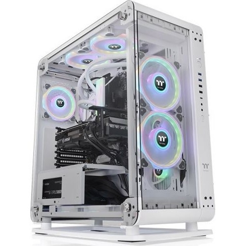Компьютерный корпус Thermaltake Core P6 TG белый без БП ATX 18x120мм 12x140мм 2xUSB 2.0 2xUSB 3.0 audio bott PSU