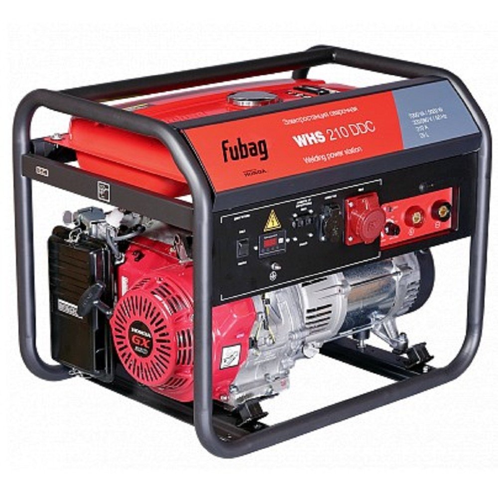 FUBAG Электростанция сварочная WHS 210 DDC (Honda 380-220В) бензиновая [838241] 