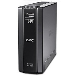 Источник бесперебойного питания для персональных компьютеров APC Back-UPS Pro Power Saving RS, 1500VA/865W, 230V, AVR, 10xC13 outlets (5 Surge & 5 batt.), XL (1хBR24BP(G)), Data/DSL protrct, 10/100 Base-T, USB, PCh, user repl. batt., 1 year warranty