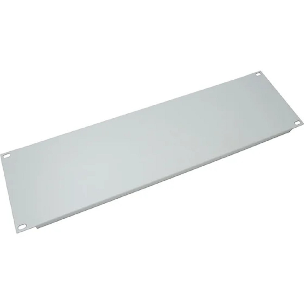 SH-J019-3U Фальш-панель Cabeus неперфорированная 19" 3U 133х427х10 мм (ВхШхГ) сталь цвет: серый