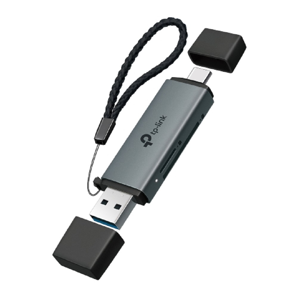 TP-Link UA430D Кардридер USB 3.0 Type-С/Type-A со слотами SD / microSD 3.0