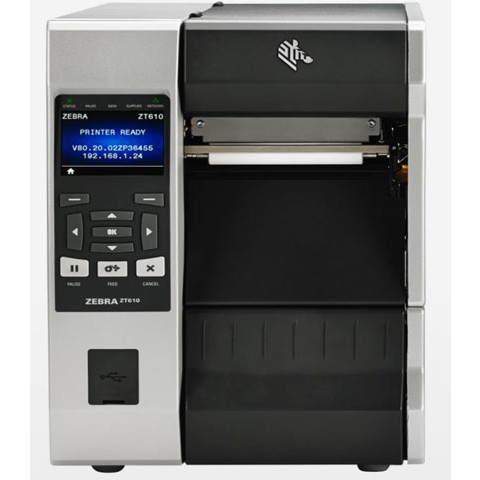 Принтер TT ZT610; 4", 203 dpi, Serial, USB, Ethernet, BT, USB Host