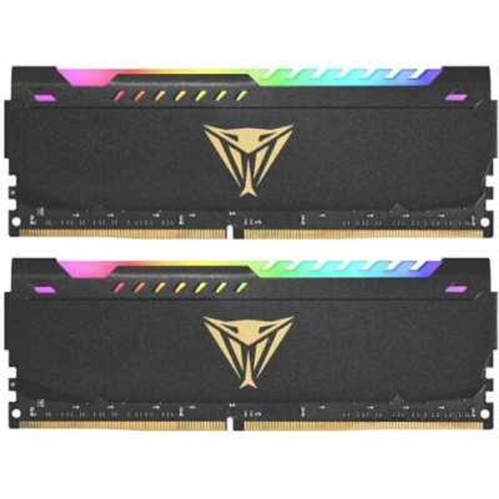Оперативная память для компьютера 32Gb (2x16Gb) PC4-28800 3600MHz DDR4 DIMM CL20 Patriot Viper Steel RGB PVSR432G360C0K
