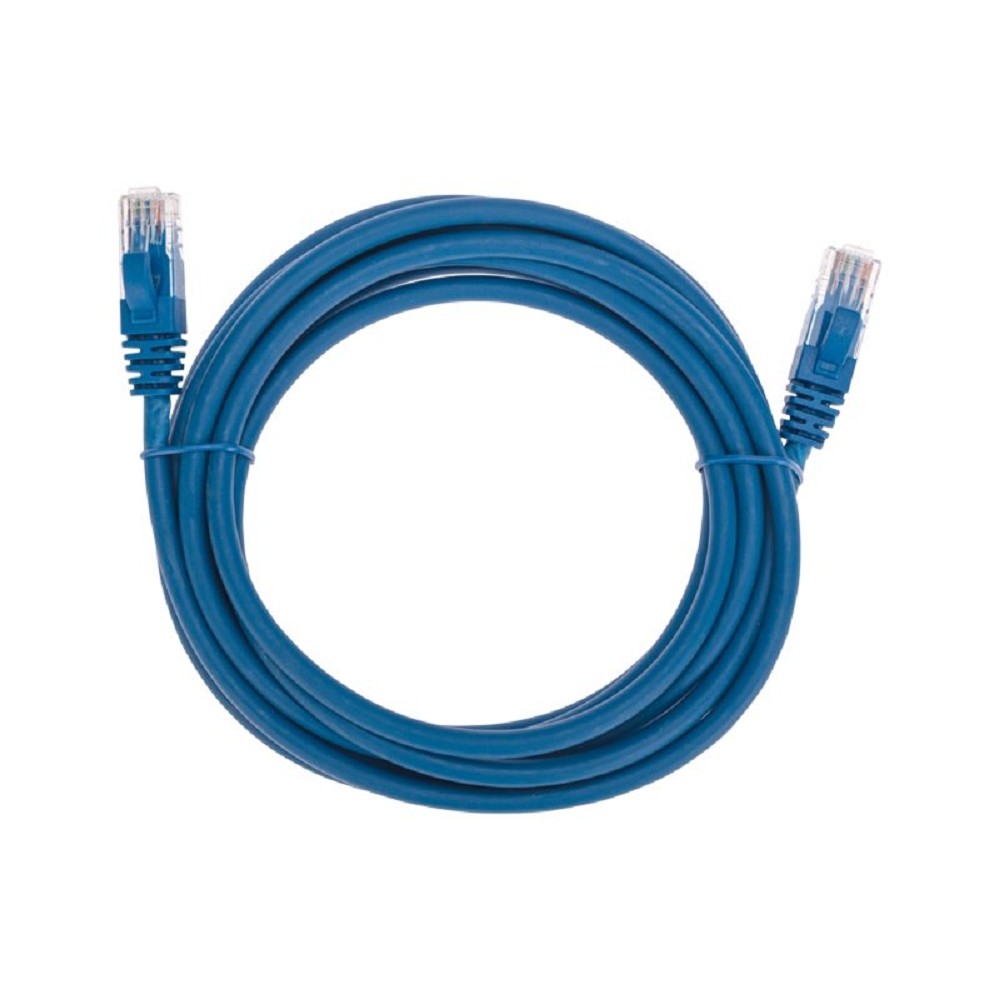 Патч-корд U/UTP Rexant cat.6, RJ45-RJ45, неэкранированный, 26AWG, LSZH, синий, 3 м