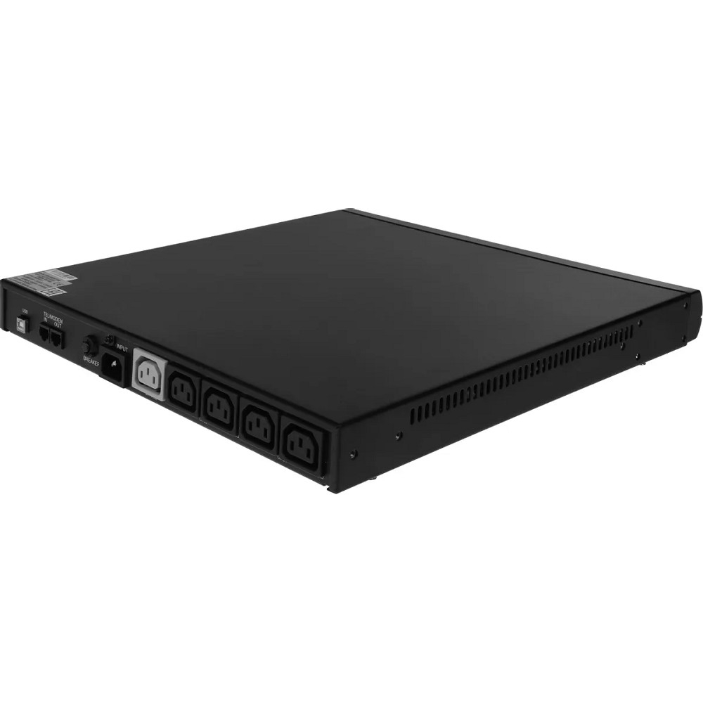 PowerCom King Pro RM KIN-1000AP ИБП (1U) {Line-Interactive, 1000VA/800W, Rack, 5хС13, Serial+USB} (1152593)