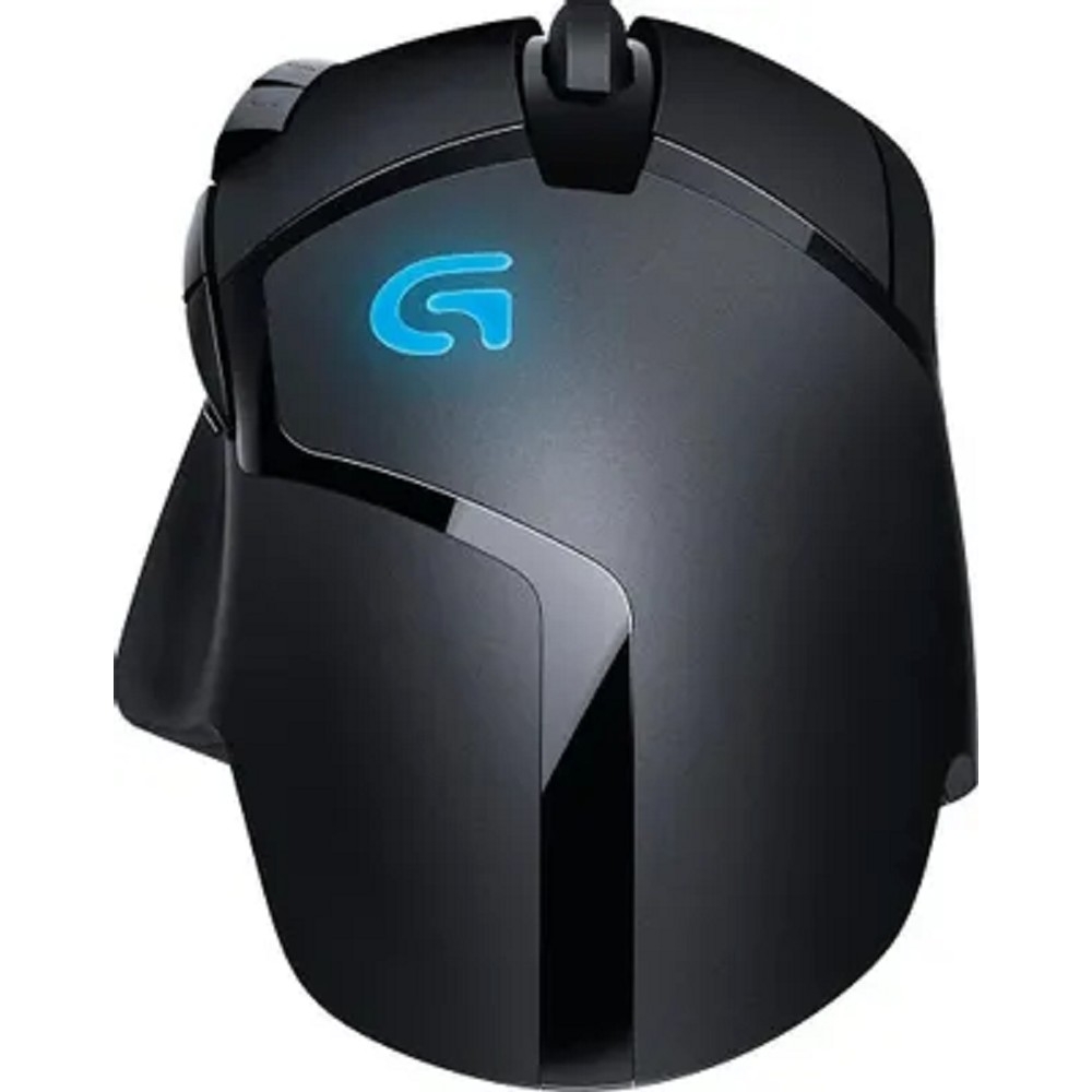 Мышь Logitech Hyperion Fury G402, игровая, оптическая, проводная, USB, черный [910-004070]