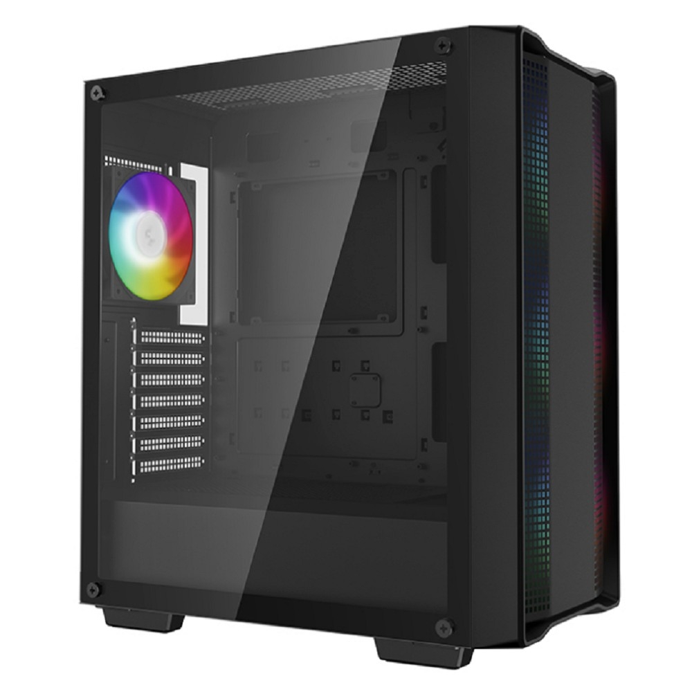 Deepcool CC560 A-RGB V2 black (ATX, без БП, ARGB, USB3.2 Type-A+USB2.0 Type-A) (R-CC560-BKTAA4-G-2)