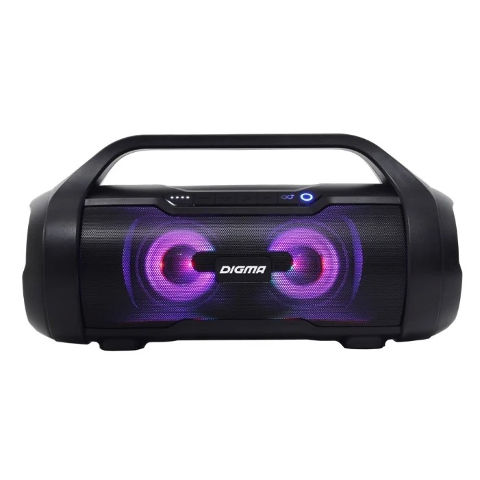 SP3425B Колонка порт. Digma S-34 черный 25W 1.0  BT/USB 3000mAh ()