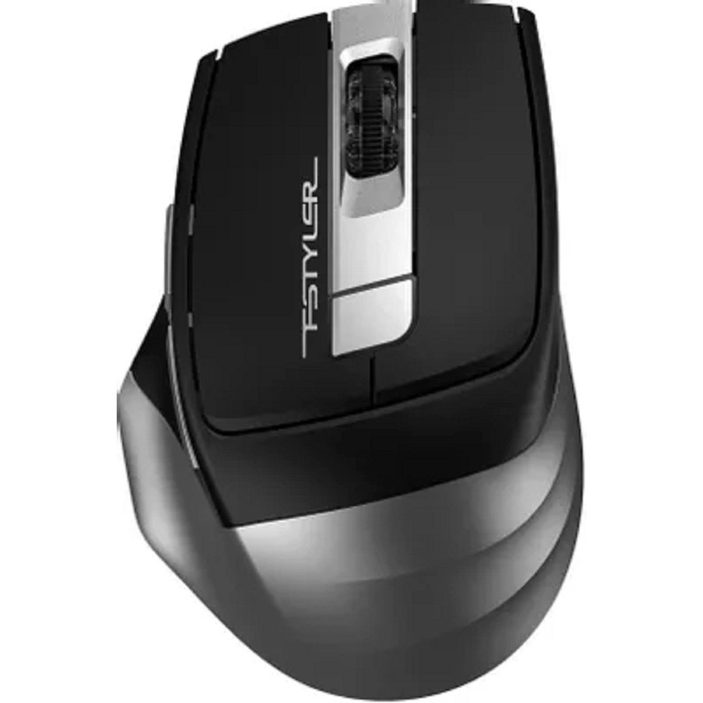 Мышь беспроводная A4Tech Fstyler FB35 , серый , оптическая, 2000dpi, BT/Radio, USB, 6 кнопок