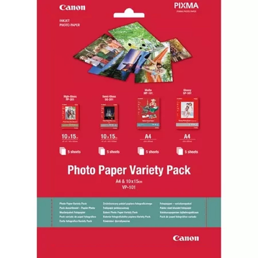Фотобумага Canon VP-101 Photo Paper Variety Pack ( 0775B079 )