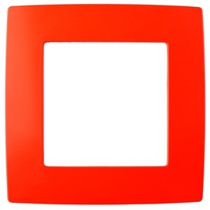 Эра Б0019388 12-5001-23 Рамка на 1 пост, Эра12, красный