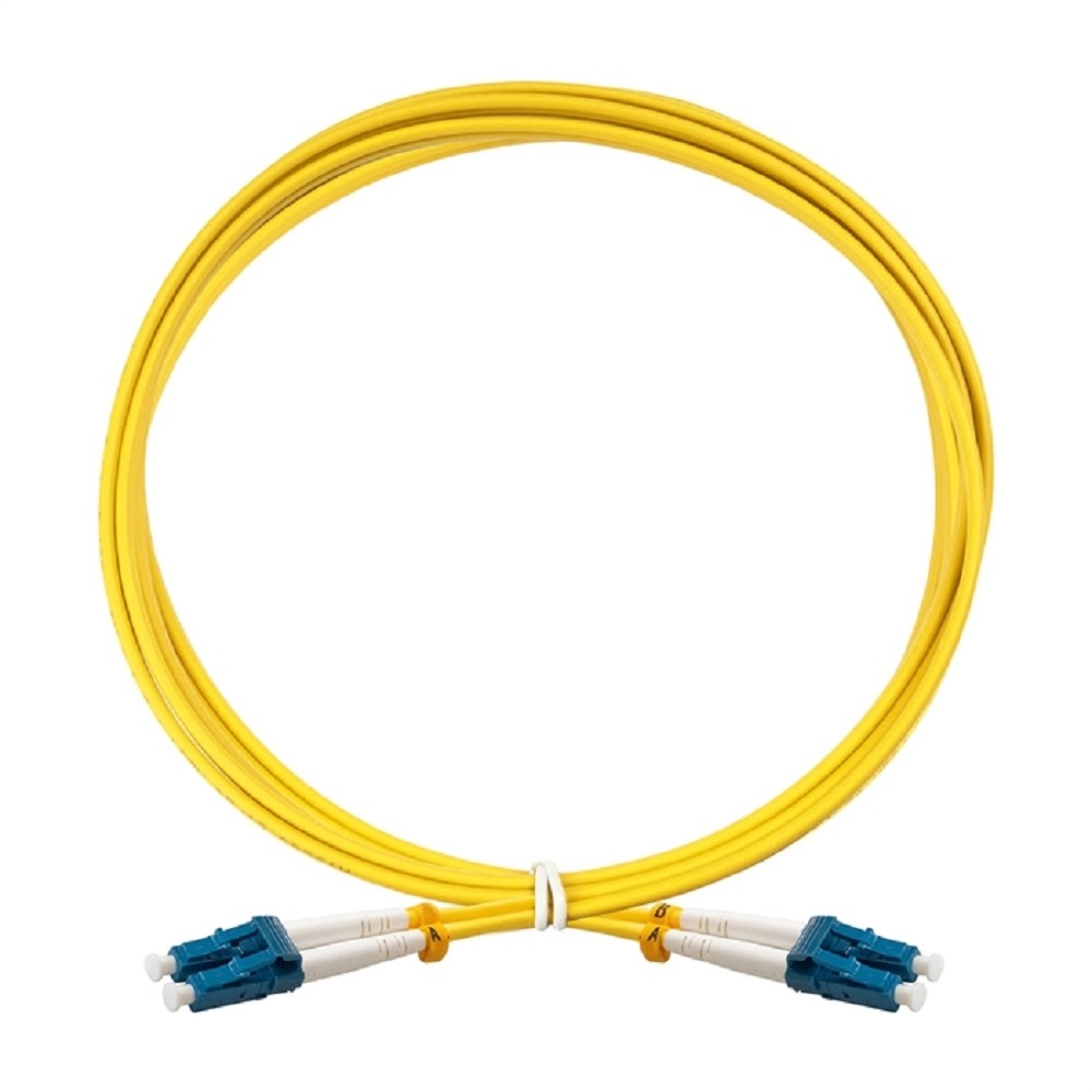 Exegate EX295125RUS Патч-корд волоконно-оптический FC-D-9-LC-LC-1M-LSZH (Шнур ВО SM 9/125 (OS2/G.652.D), LC/UPC-LC/UPC, Duplex, LSZH, 1м)