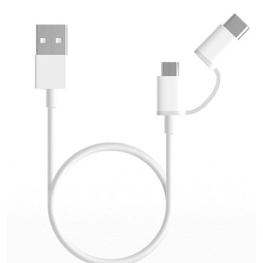 Xiaomi Mi 2-in-1 USB Cable Micro USB to Type C (30cm) [SJV4083TY] Кабель