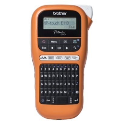 Brother P-Touch PT-E110VP  Ручная профессиональная электронная система для печати наклеек  PTE110VPR1