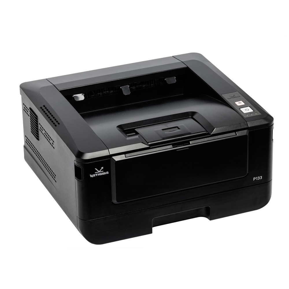 Принтер Катюша P133p, принтер, А4 Ч/Б, 33 стр/мин, 1200 dpi. CPU 350 МГц, 1 Гб, Ethernet, USB, Wi-Fi (опция), Старт. тонер 700 отп. Собрано в России