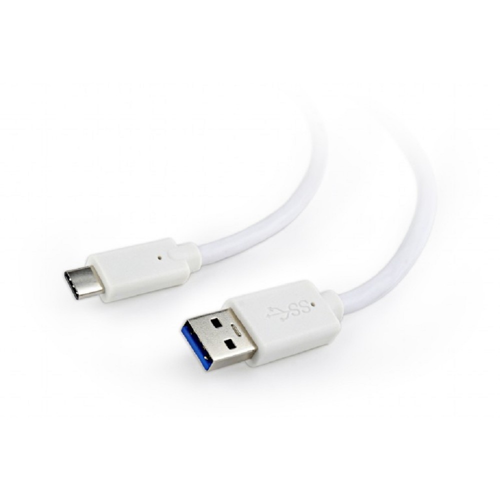 Bion Кабель USB 3.0 - USB Type-C (AM/CM), 5 Гбит/с, 3А (36W), 1 м, белый [BXP-CCP-USB3-AMCM-1M-W]