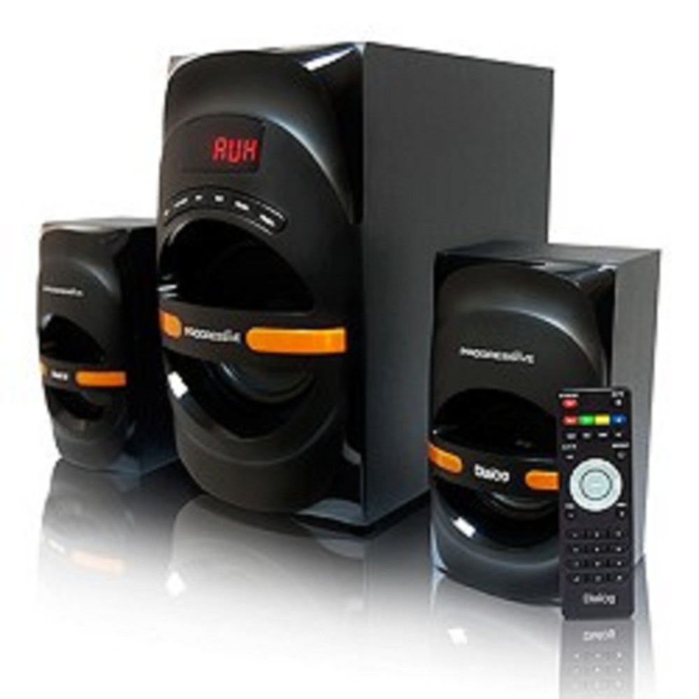 Акустическая система Dialog Progressive AP-210B BLACK 2.1, 30W+2*15W RMS, Bluetooth, USB+SD reader