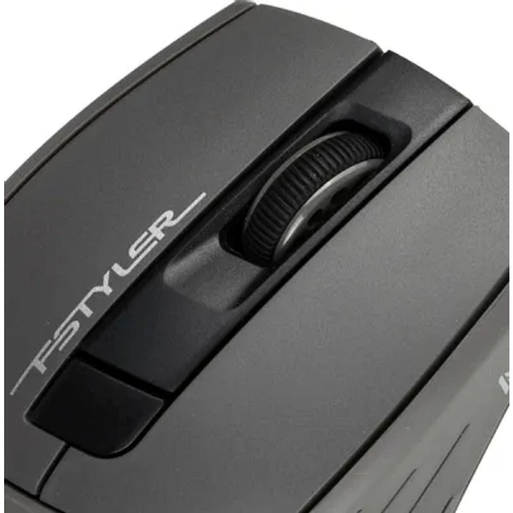 Мышь беспроводная A4Tech Fstyler FG30S , серый , оптическая, 2000dpi silent , USB, 6 кнопок (1204070)