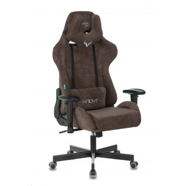 Кресло игровое Бюрократ VIKING KNIGHT LT10 FABRIC коричневый крестовина металл [1372996]