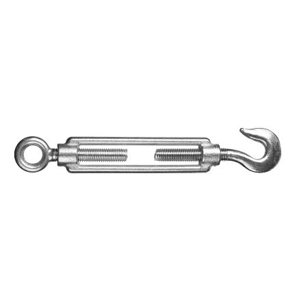 Талреп DIN 1480, крюк-крюк, М14, 3 шт, оцинкованный, STAYER [30525-14]