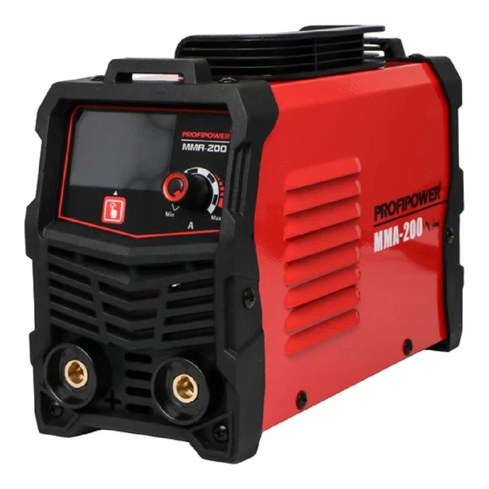 Сварочный инвертор PROFIPOWER с большом цифровом дисплеем MMA-200 IGBT (140-240В, 200A) [E0300]