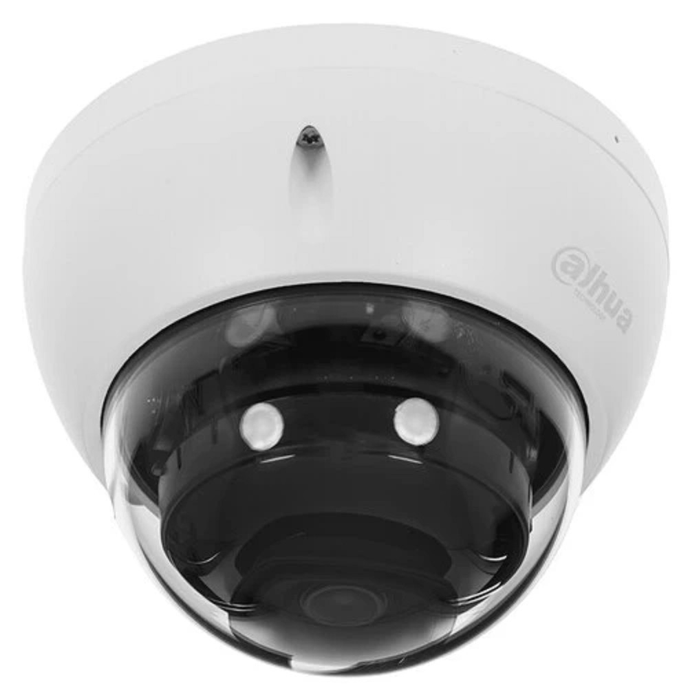 DAHUA DH-IPC-HDBW2841EP-S-0280B Уличная купольная IP-видеокамера 8Мп, 1/2.7” CMOS, объектив 2.8мм, видеоаналитика, ИК 30м, IP67, IK10