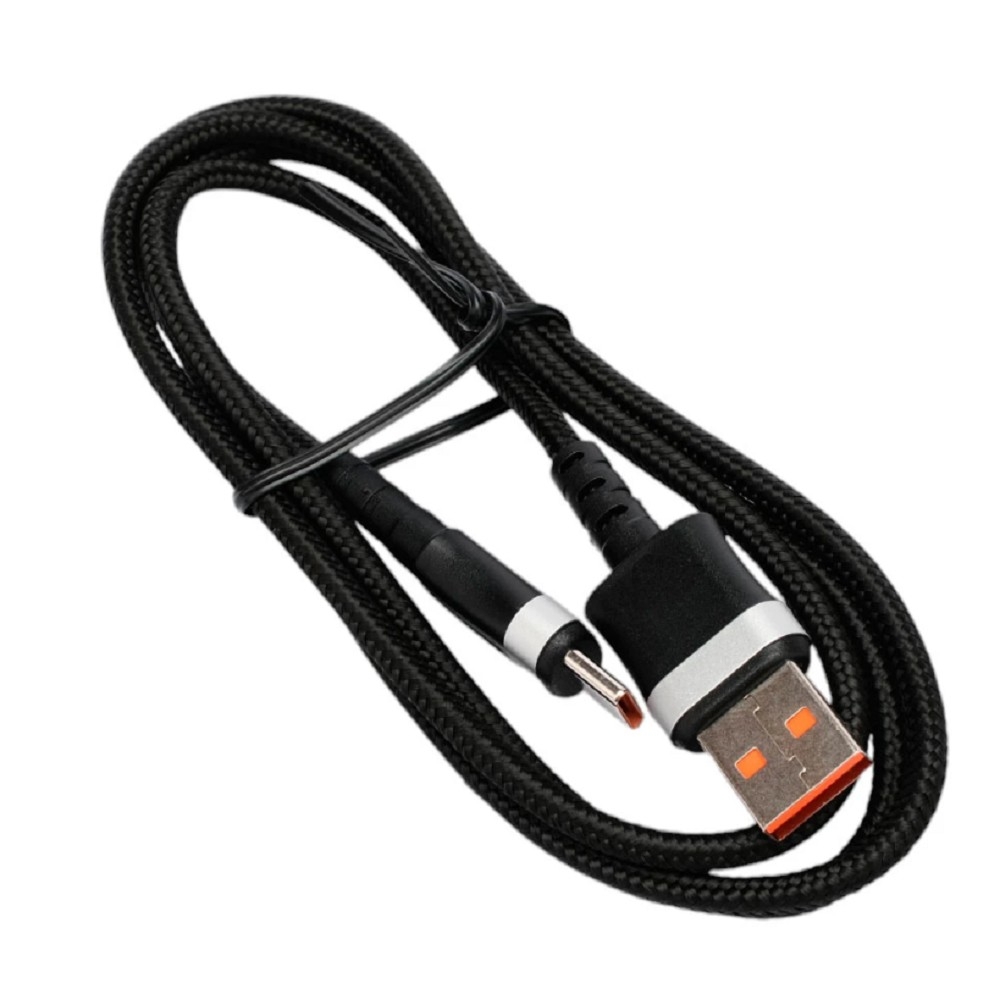 CCP-USB2-AMCM-66W-1M Кабель USB2.0 Cablexpert CCP-USB2-AMCM-66W-1M, AM/Type-C, 6A, 66Вт, QC3.0, медь,  1м, черный, пакет