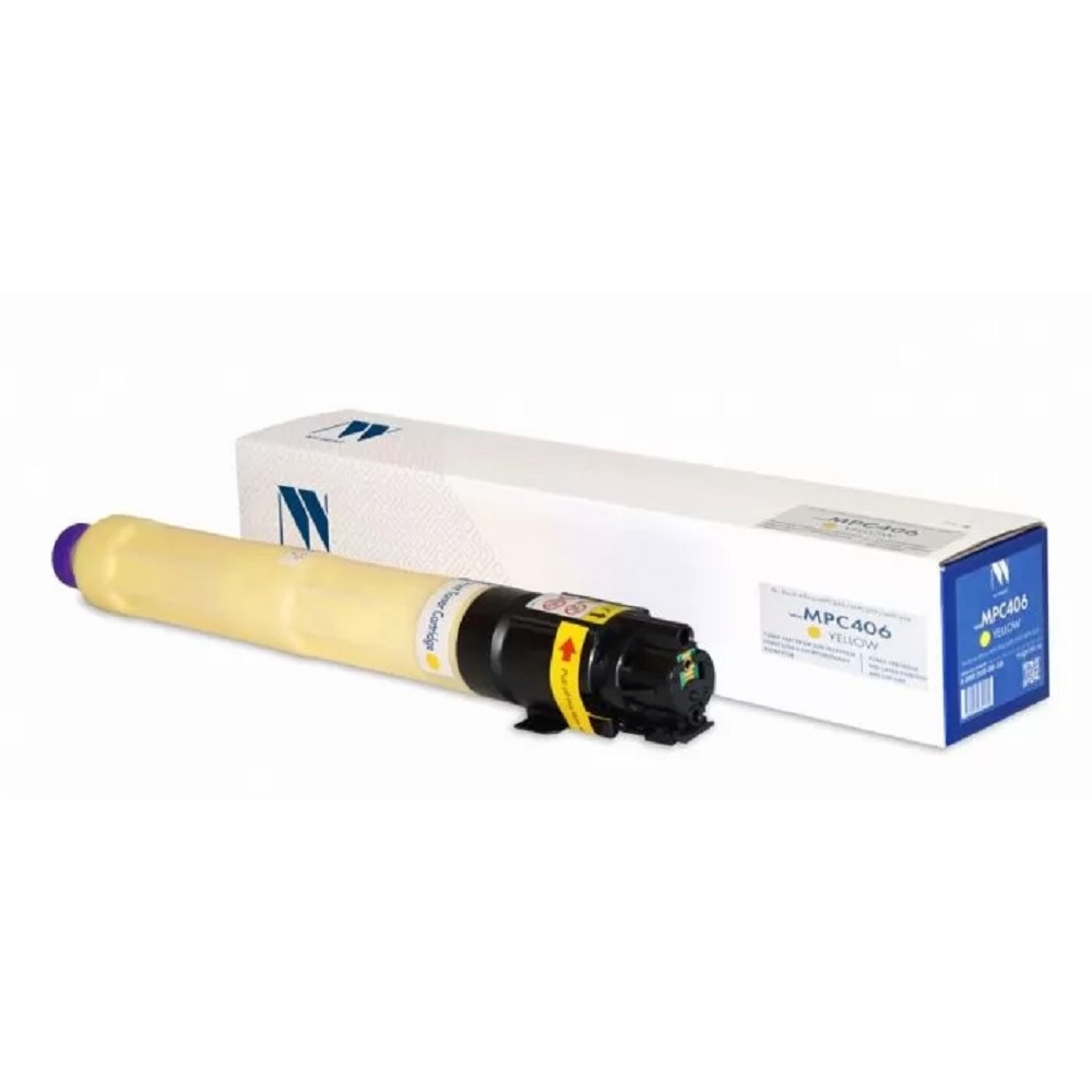 Картридж NVPrint совместимый NV-MPC406 Yellow для Ricoh Aficio-MPC306/MPC307/MPC406 (6000k)