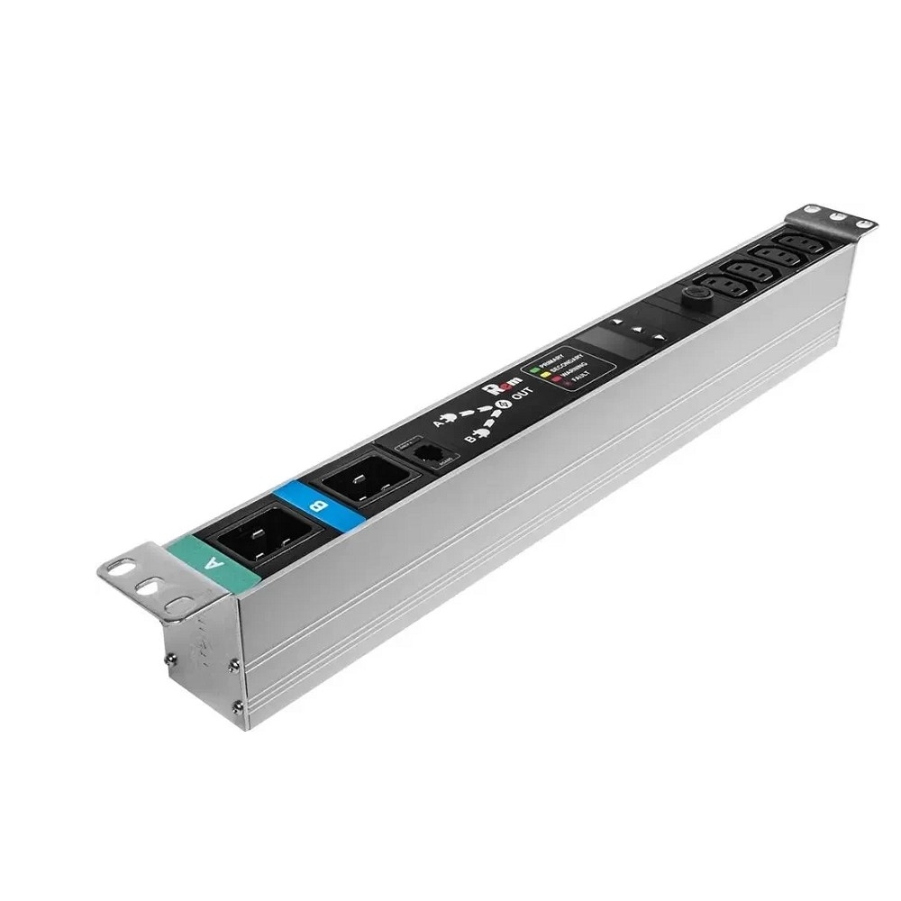ЦМО Блок розеток Rem-16 с АВР, 1x16A, 4C13, подкл к контроллеру R-2MC по Modbus, вход 2?C20 R-16-4C13-T-440
