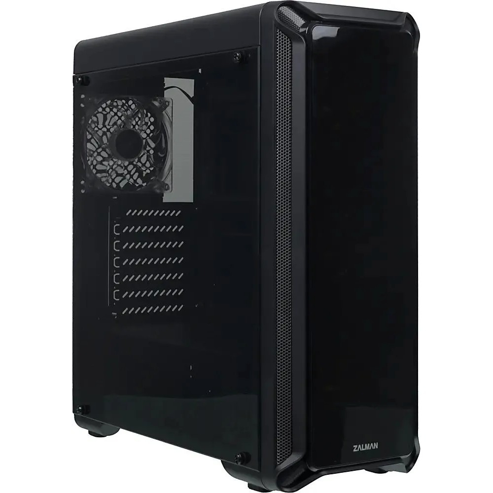 Корпус Zalman i3 edge I3 EDGE, ATX, 3×120мм, черный