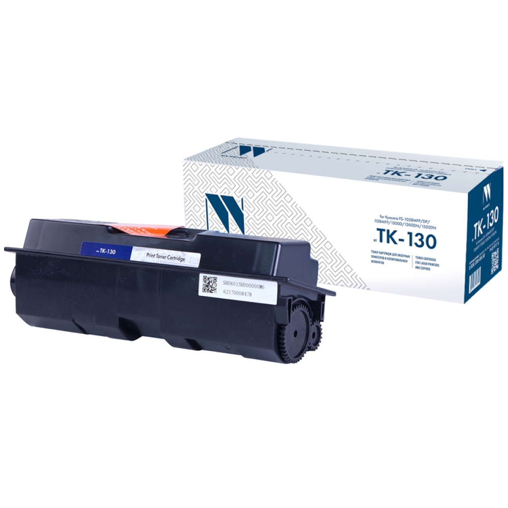 -/ Тонер-картридж NVP NV-TK-130 для Kyocera FS 1028/ 1028MFP/ 1128/ 1128MFP/ 1300/ 1300D/ 1300DN/ 1350/ 1350DN (7200k)