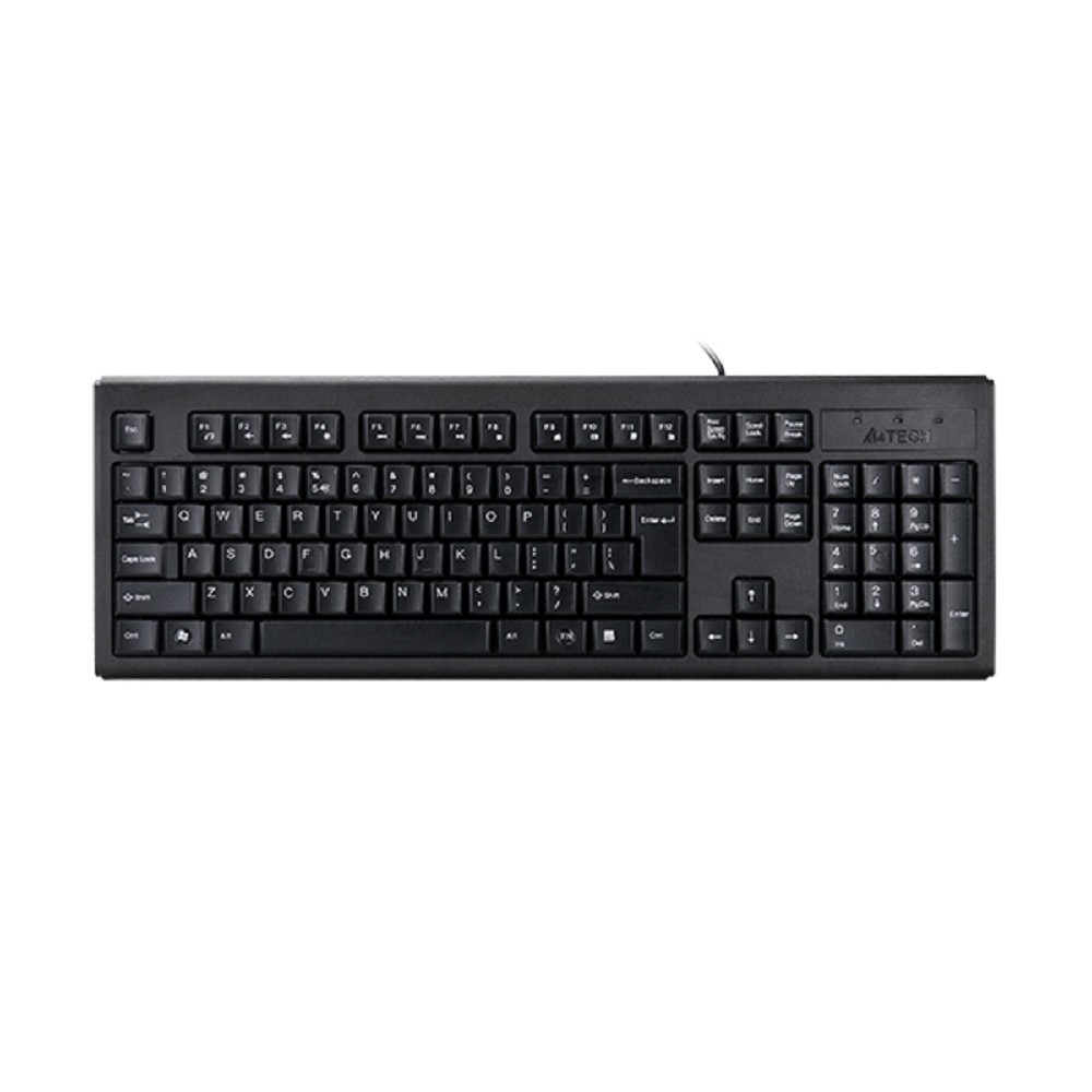 Клавиатура A-4Tech KR-83 black USB, проводная USB, 104 клавиши [533406]