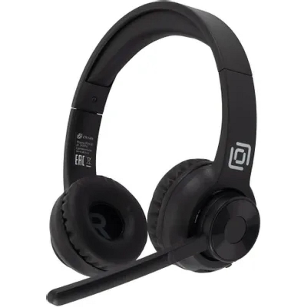 Oklick HS-M310 черный 1.5м накладные BT