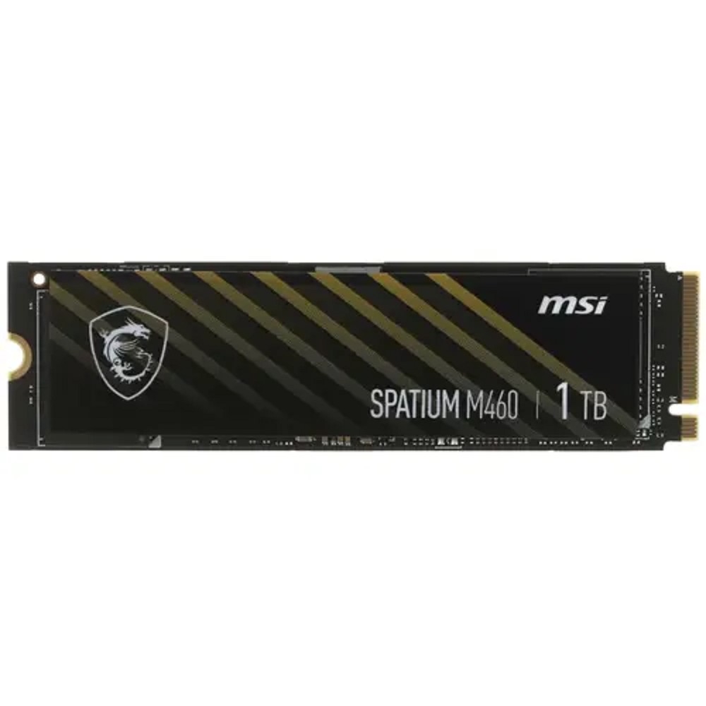 Твердотельный накопитель SSD MSI 1TB PCIe 4.0 NVMe M.2 SPATIUM M460 