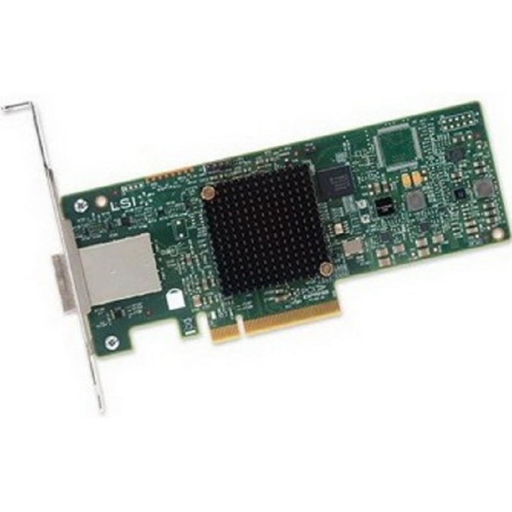 Контроллер/ LSI SAS 9300-8e SGL (8-Port Ext, 12Gb/s SATA+SAS, PCIe 3.0 HBA)