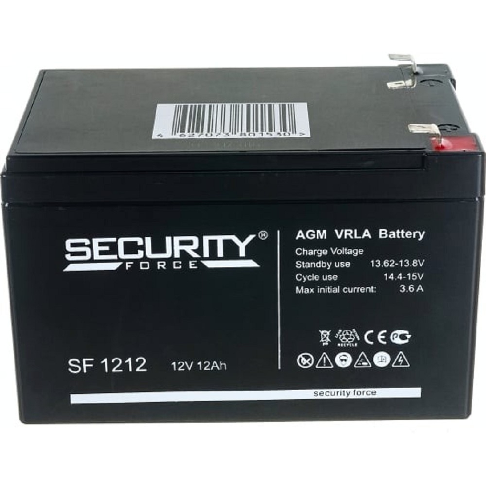 Аккумуляторная батарея DELTA Security Force SF 1212 (801530)
