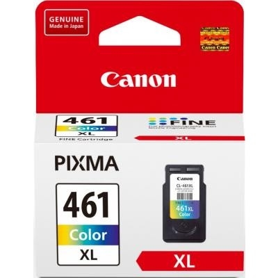 3728C001 - Струйный картридж, Canon, CL-461XL, 3728C001, для PIXMA TS5340/TS7440, 300 стр. (А4)