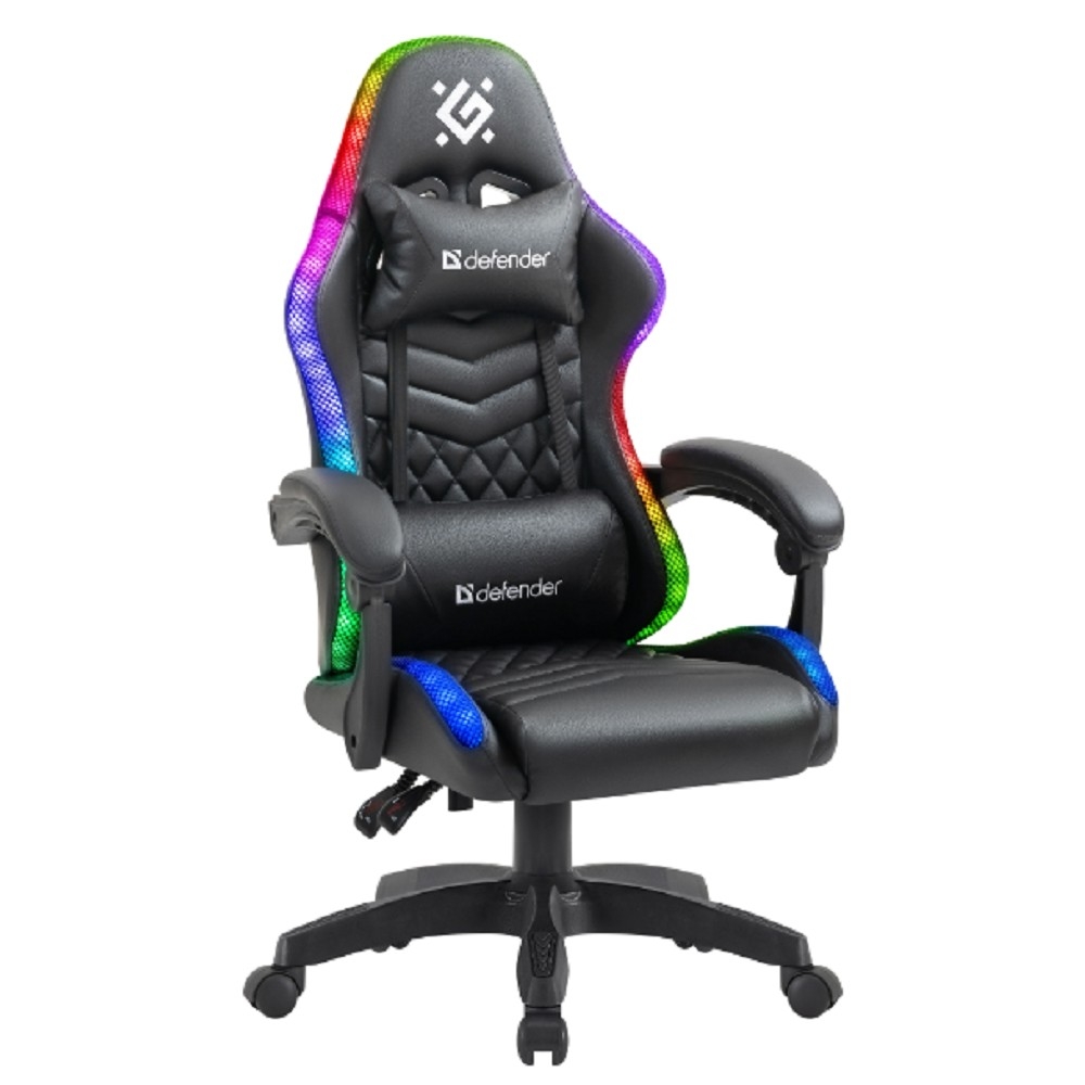 Игровое кресло Core Черный,RGB,класс 4,PU DEFENDER (64047)