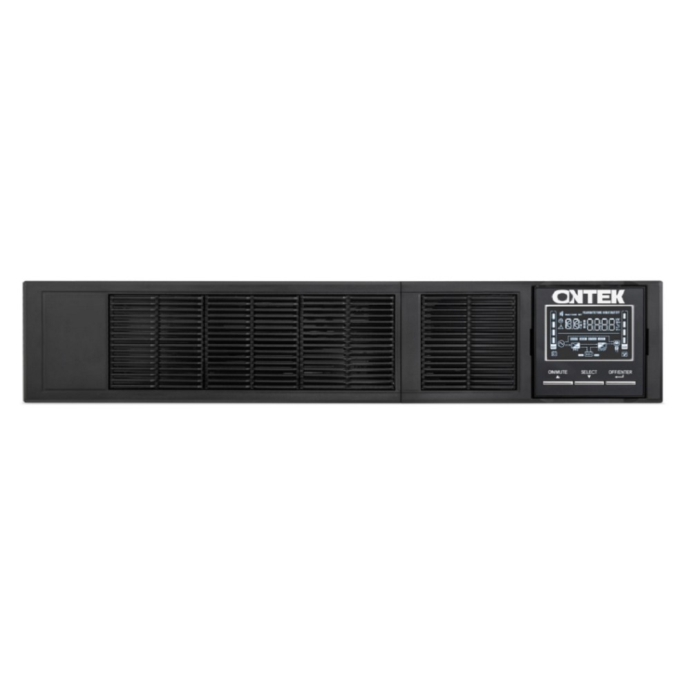 ИБП ONTEK SM RT 1, 1 кВА/1 кВт (PF=1) 2U с внутренними аккумуляторами 2х12В/9Ач {1000ВА/1000Вт,12В/9Ач * 2 шт.}