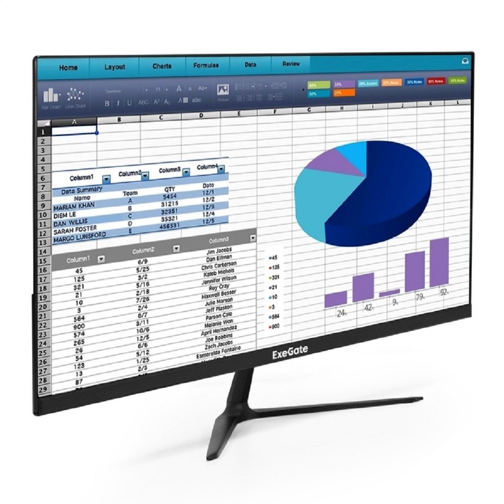 Монитор с аудио 21.5" 100 Гц ExeGate ProSmart ER2207A (VA LED Grade A+, FHD, 1920x1080@100Гц, 16:9, 250cd/m2, 3000:1, 178°/178°, 5ms, Speakers, D-Sub, HDMI, audio-in, FreeSync, Flicker-free, Low Blue Light, кабель HDMI 1.5м, VESA, регулировка наклона (tilt), черный)