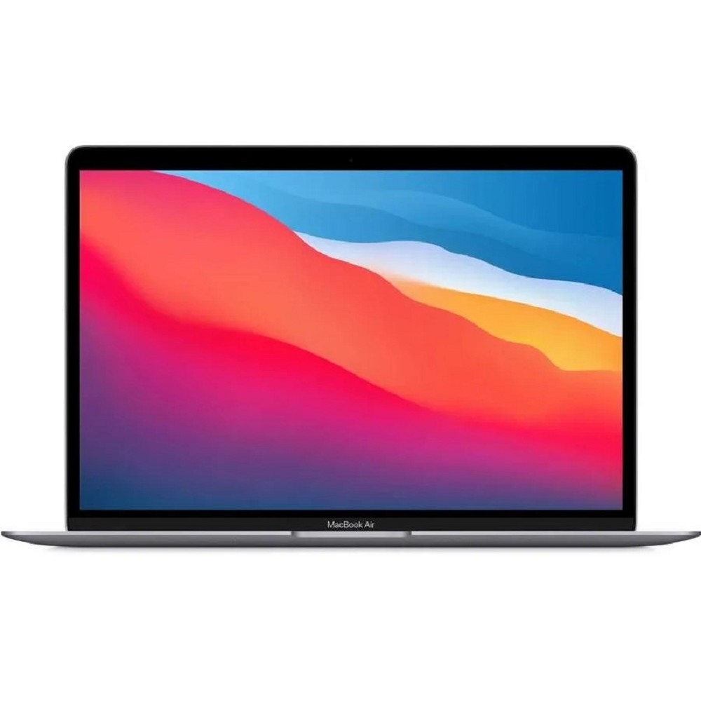 Apple MacBook Air 13-inch Late 2020 [MGN63ZA/A] (КЛАВ.РУС.ГРАВ.) Space Grey 13.3'' Retina {(2560x1600) M1 8C CPU 7C GPU/8GB/256GB SSD/рекоменд.переходн.11007065}