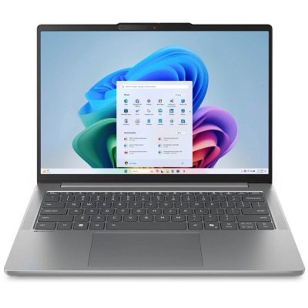 Ноутбук Lenovo IdeaPad Slim 5 14AHP10 14"(1920x1200 OLED)/AMD Ryzen 7 8845HS(3.8Ghz)/16384Mb/512PCISSDGb/noDVD/Int:AMD Radeon 780M/Cam/BT/WiFi/60WHr/war 1y/1.39kg/luna grey/noOS + 65W, RU kbd