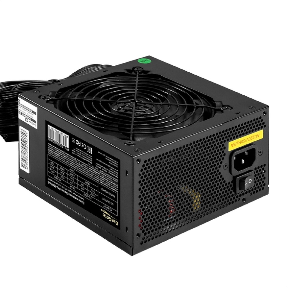 Exegate EX298373RUS Серверный БП 700W ExeGate ServerPRO-700PAS (ATX, APFC, КПД 80% (80 PLUS), 12cm fan, 24pin, 2x(4+4)pin, 6xPCI-E, 8xSATA, 4xIDE, Cable Management, black)