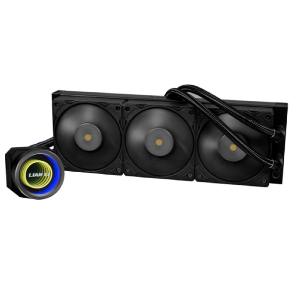Система водяного охлаждения Lian Li GA II Trinity Performance 360 Black (GA2P36B) / 3x120mm PWM Fans / G89.GA2P36B.R1