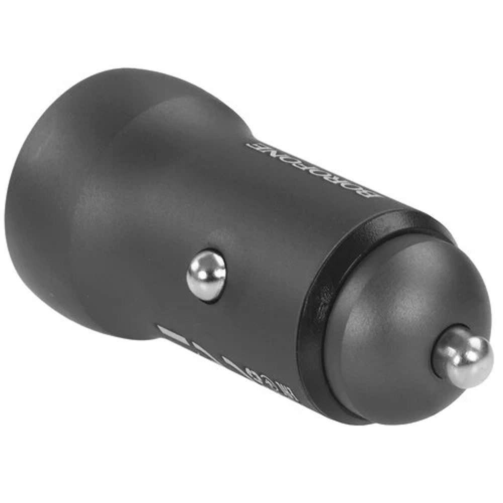 BOROFONE BZ32A/ Авто ЗУ/ PD + QC 3.0/ 2 USB: Type-C + Type-A/ Выход: 30W + 18W/ графит