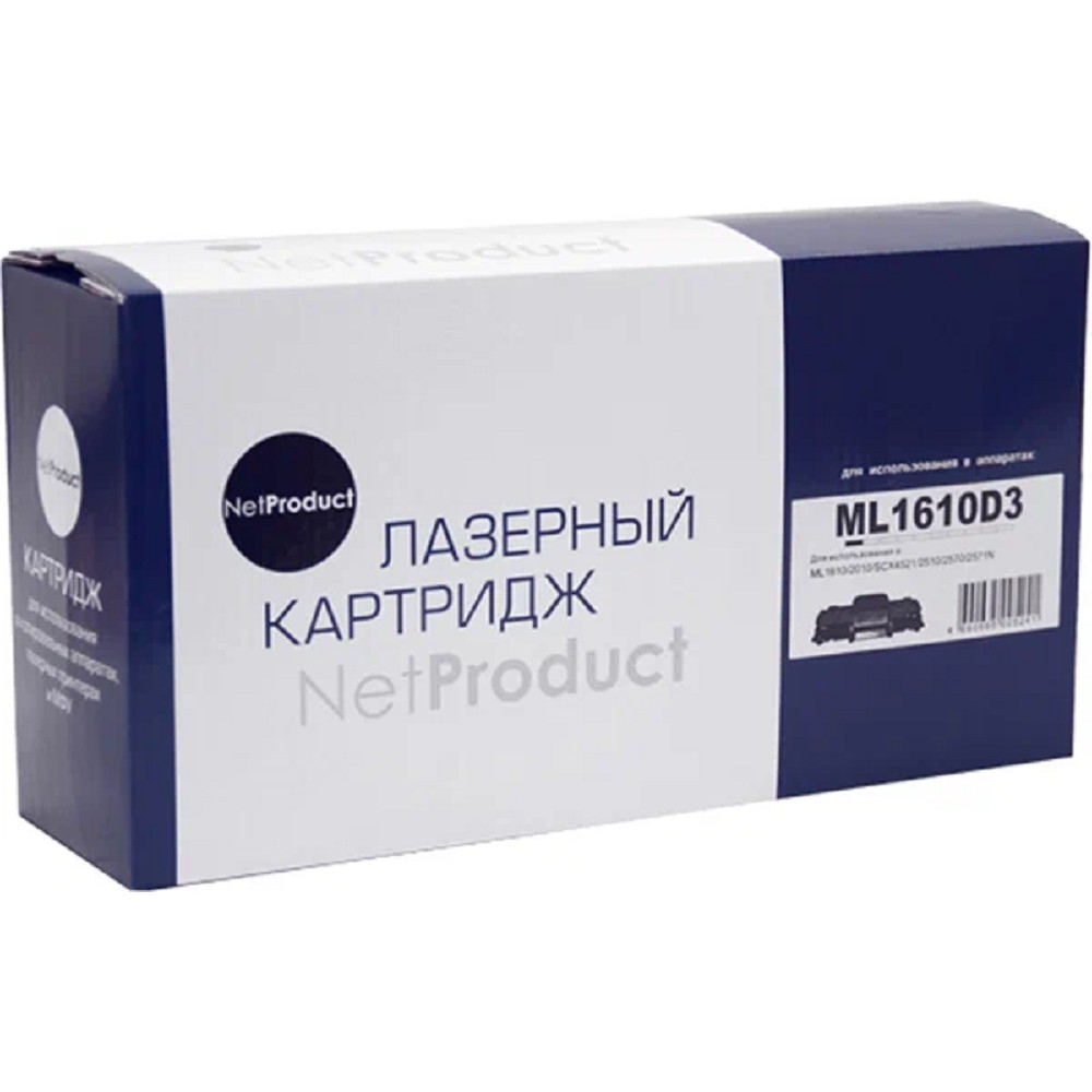 NetProduct ML-1610D3(D2) Картридж для Samsung ML-1610/2010/2015/Xerox Ph 3117/3122/SCX4521