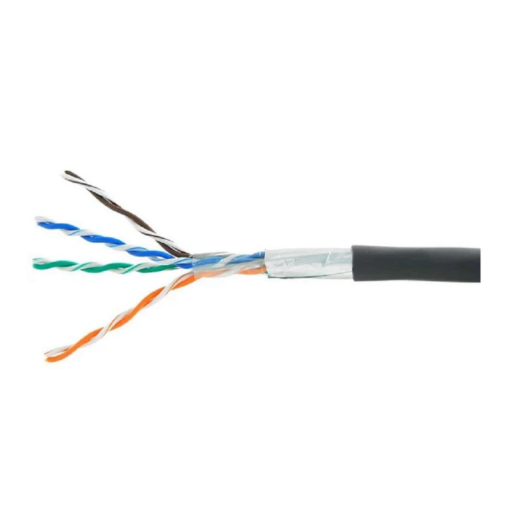 Cablexpert FPC-5051E-4-CU Кабель Cablexpert (RU) FTP indoor 4x2x0.51, медный, кат.5e, однож., 305м, box, серый